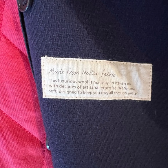 Aritzia Wilfred Free navy blue wool coat (xs) - Picture 5 of 7